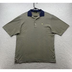 VTG Masters‎ Polo Golf Shirt Mens Medium Amen Corner Pima Cotton Relaxed Fit